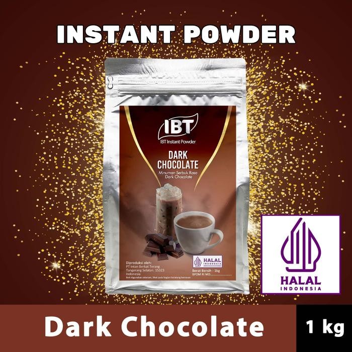 

Bahan Minuman Bubuk Coklat Chocolate Dark Bubble Tea Drink Powder
