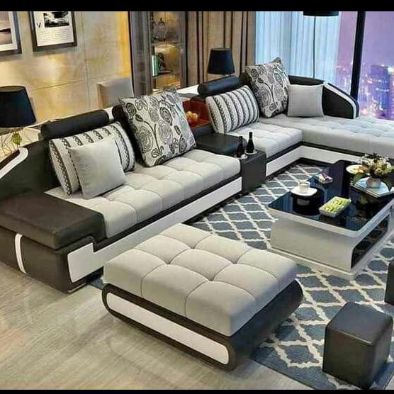 sofa L sntai mewah sofa bed sofa tamu murah kursi tamu gratis ongkir