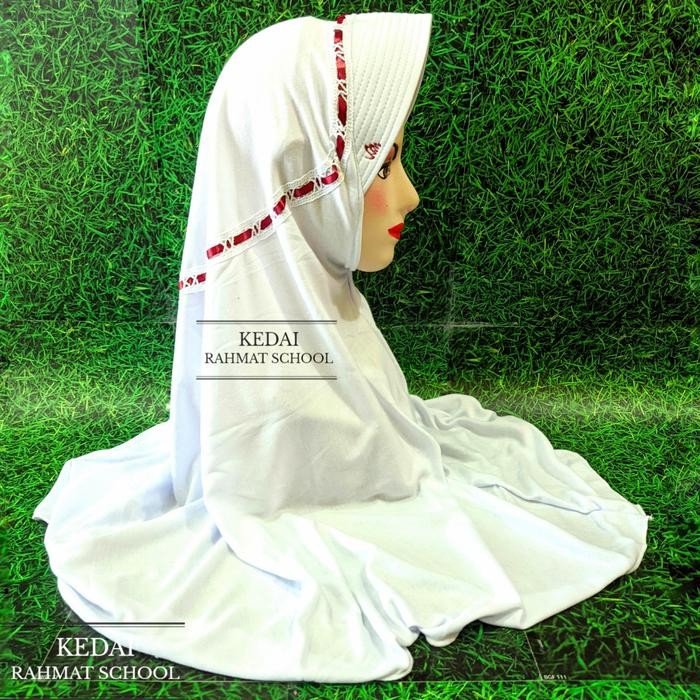 (Expert) Kerudung Jilbab Seragam Sekolah Anak SD MI Madrasah Ibtidaiyah