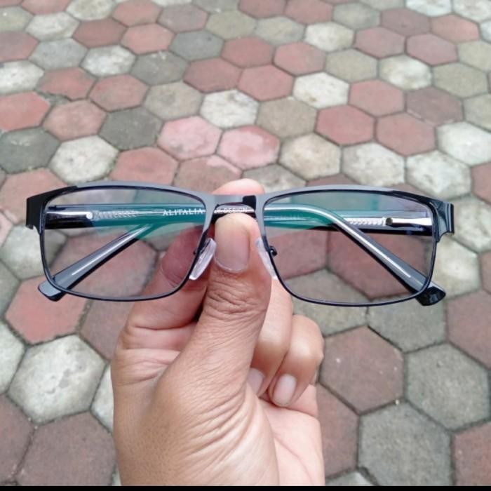 (Expert) frame kacamata pria titanium gratis lensa minus
