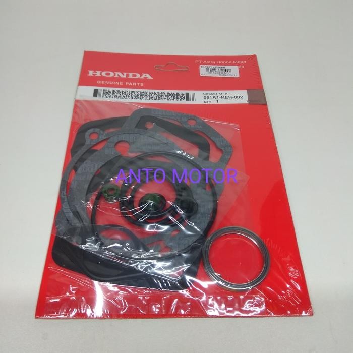 PAKING TOP SET TIGER - MEGA PRO ASLI HONDA AHM