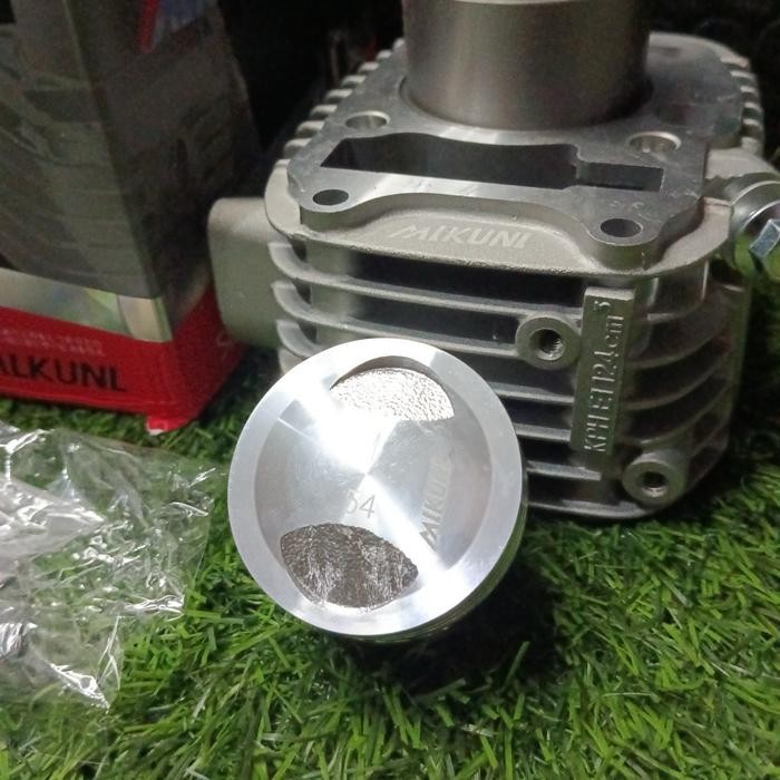 BLOK SEHER/BORING BORE UP SUPRA X 125 KARBU BORE UP 54MM/55MM/56MM BLOK CYLINDER KIT BORE UP SUPRA X