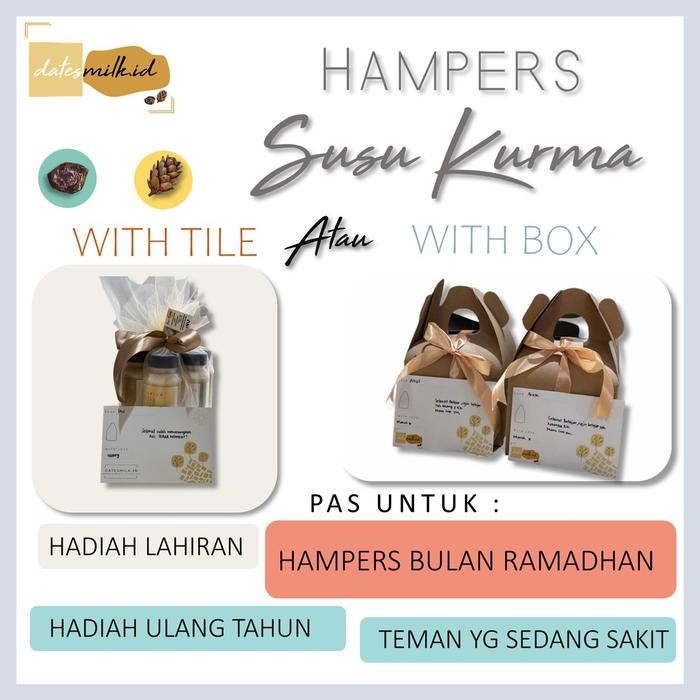 

(Expert) Datesmilk.id Hampers Ramadhan Lebaran Susu Kurma Dates Milk Botol 250 ML Sebagai ASI Immune