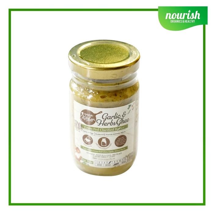 

(Expert) Ghee Garlic & Herbs (Grass Fed Ghee Clarified Butter) 100 gr