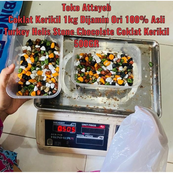 

(Expert) Coklat Kerikil 1kg Dijamin Ori 100% Asli Turkey Helis Stone Chocolate