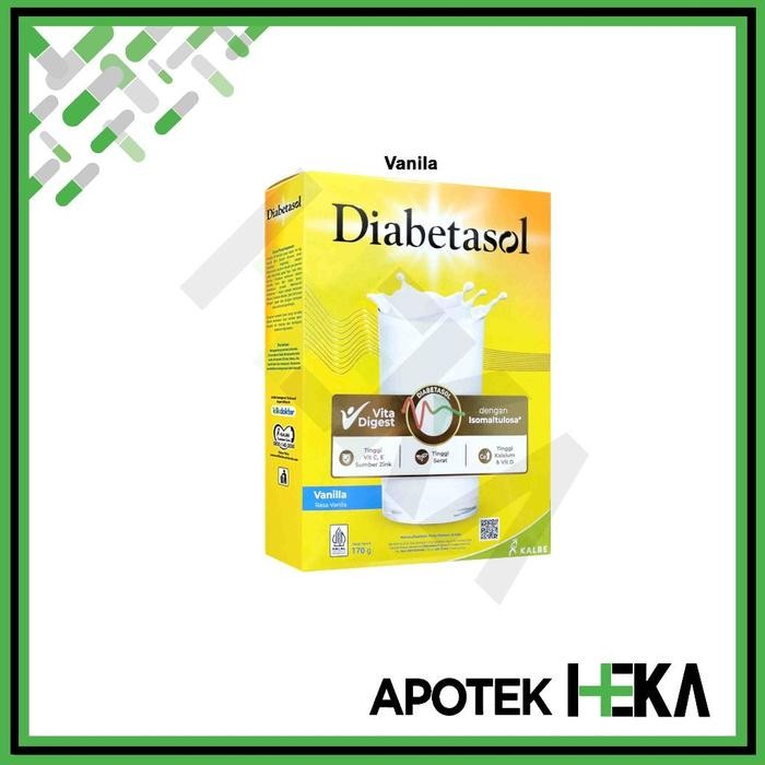 

(Expert) Diabetasol 170 g - Susu Nutrisi Khusus Diabetes