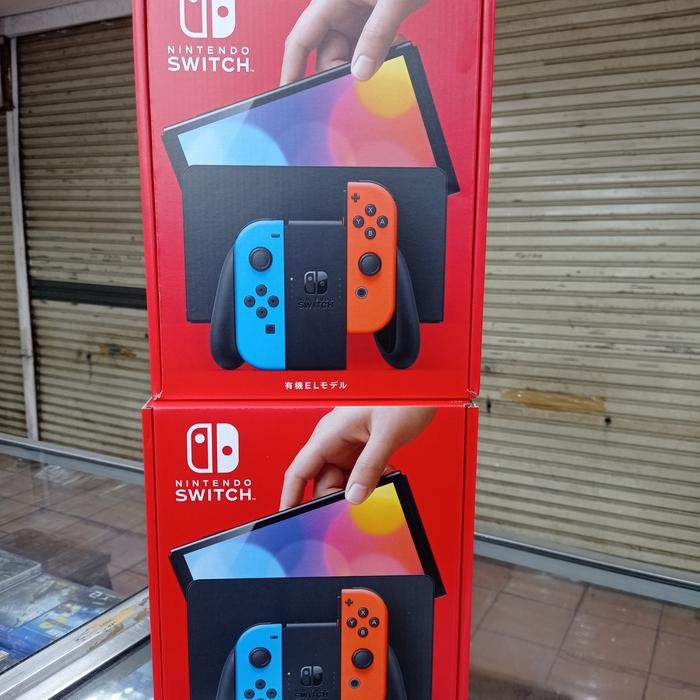 nintendo switch oled neon cfw 128gb