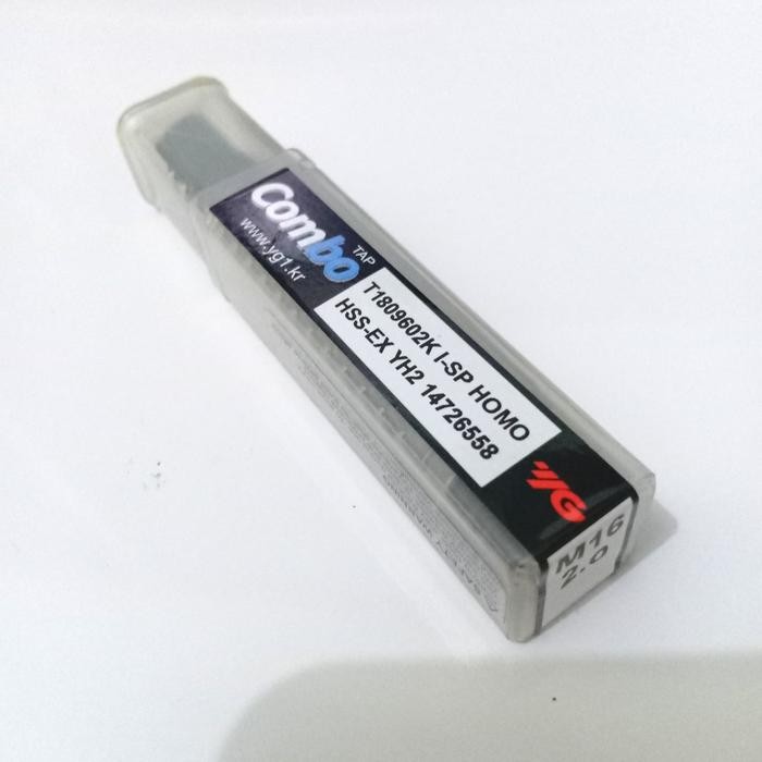 READY TAP MESIN SPIRAL M16 X 2.0 MACHINE TAP SPIRAL M16 YG1