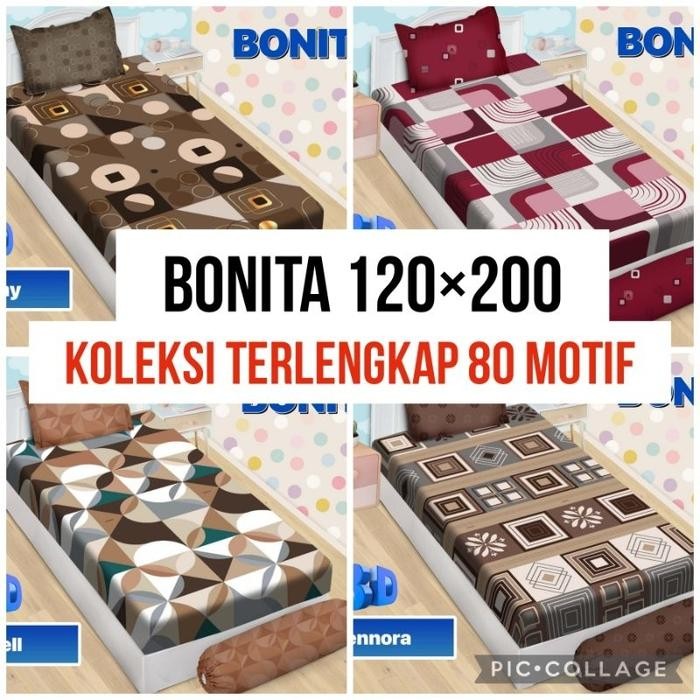 Bonita Sprei Single Ukuran 120x200