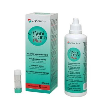 

terlaris Menicon Menicare Plus Multipurpose Solution For Semi/Hard Lens 250ml