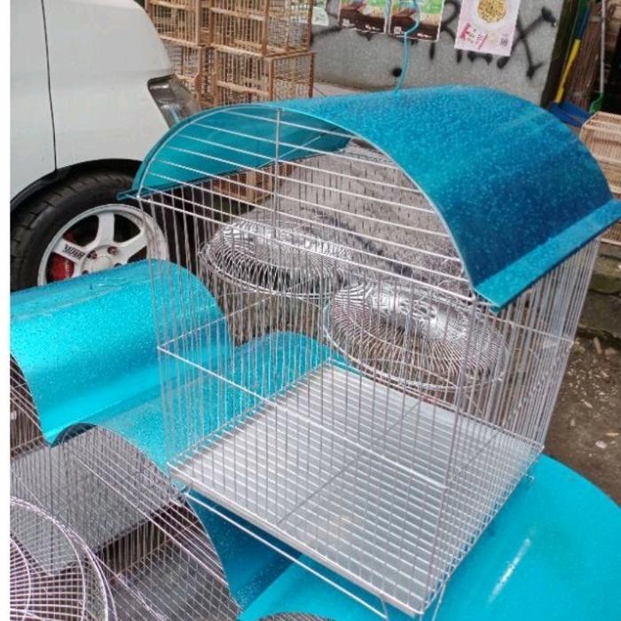 sangkar besi bulat jumbo bisa buat ( beo,platuk,falk dll )