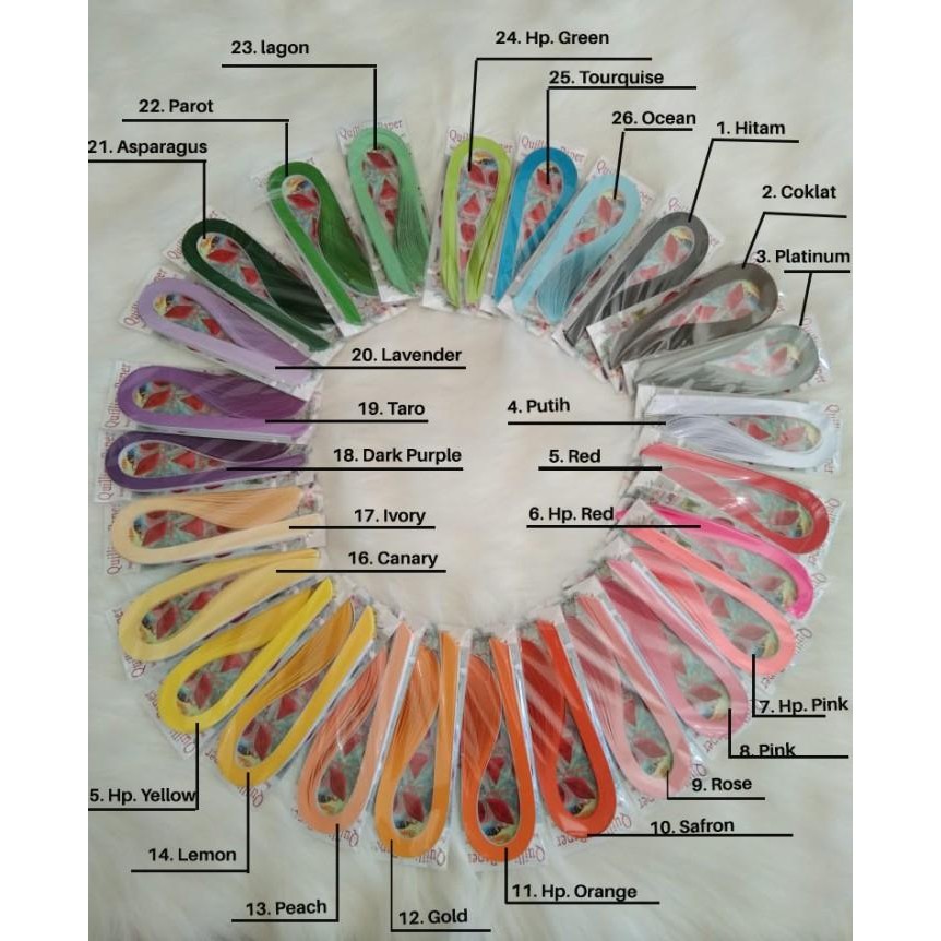 

(Expert) Paper Quilling 0.5 cm