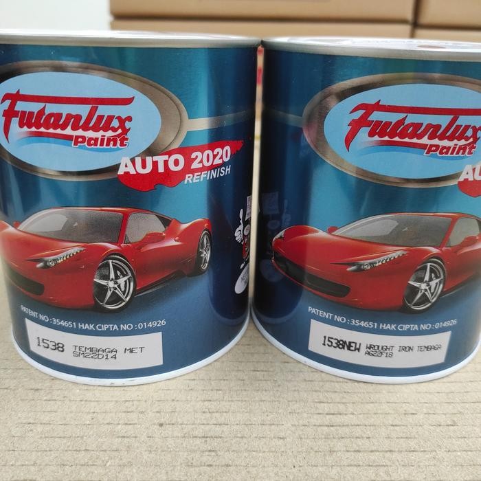 CAT DUCO FUTANLUX WARNA TEMBAGA (1 KG) - CAT MOBIL KAYU BESI