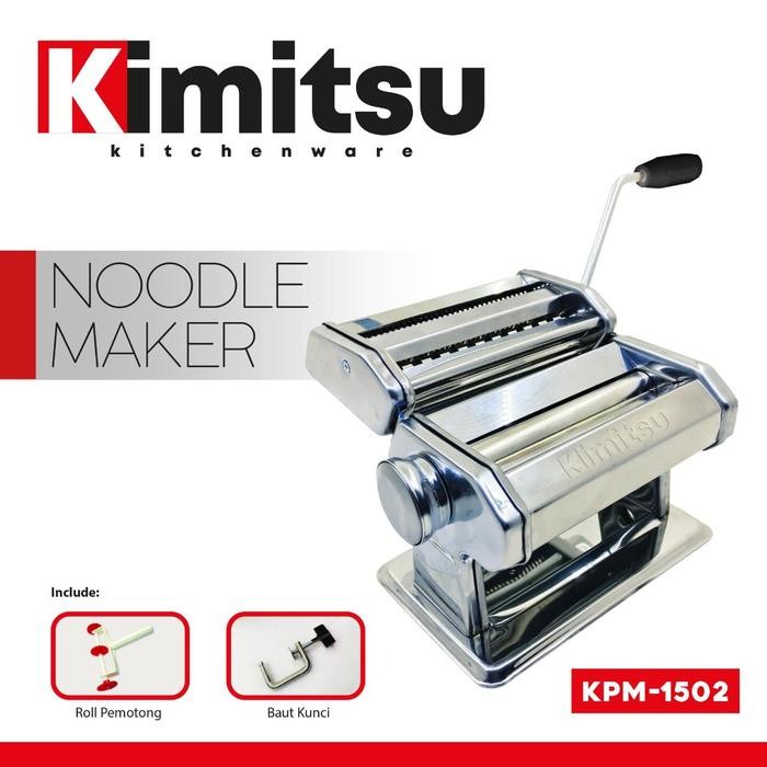 Kimitsu Mesin Pembuat Mie Kpm 1502 Gilingan Mie Atlas / Pasta Maker / Noodle Maker Pasti Ori
