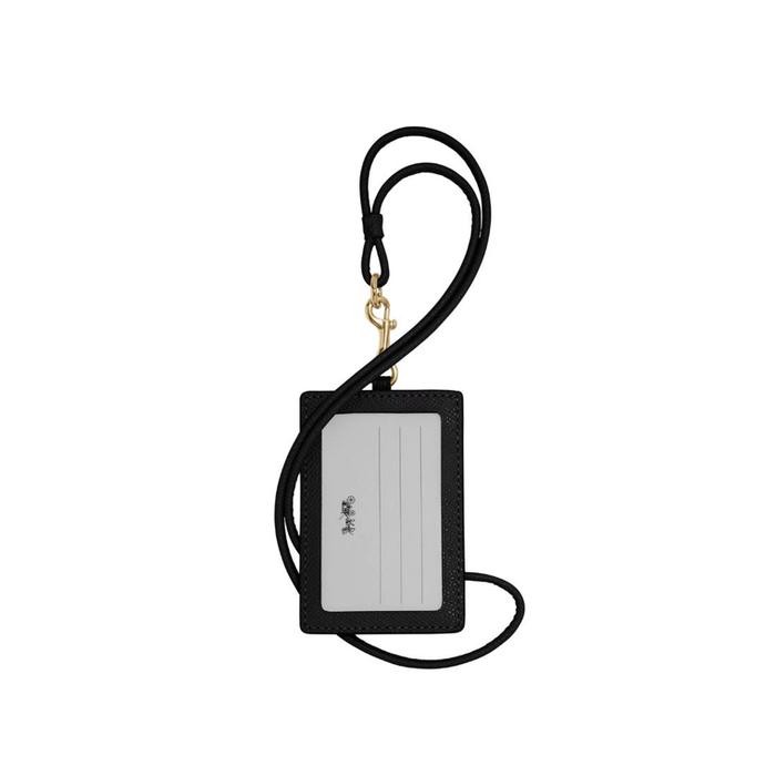

COACH ID LANYARD GOLD BLACK