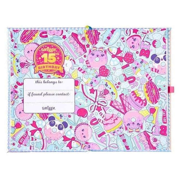 

Smiggle 15Th Birthday A5 Luxe Notebook - Buku Tulis Smiggle