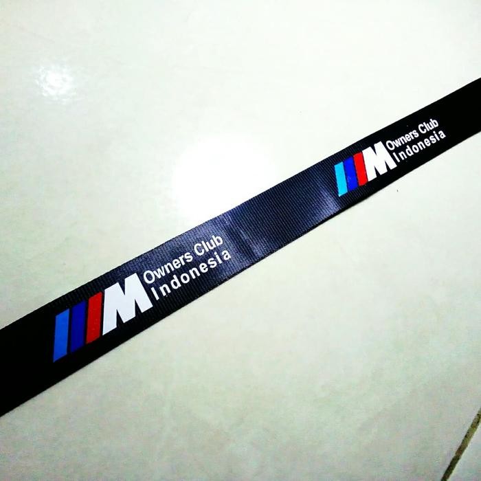 

LANYARD TALI NAME ID KALUNG /// M OWNERS CLUB BMW