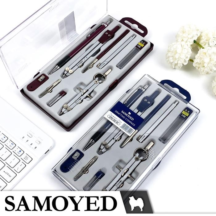 

Promo Jangka / Drawing / Drafting Compass / Math Set Samoyed Cps-Zg Tbk