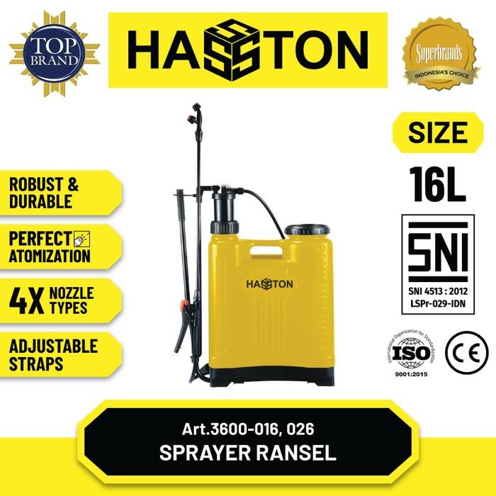 Promo Hasston Sprayer Ransel Manual / Electrik / Knapsack Spayer 16 Liter (3600) Termurah