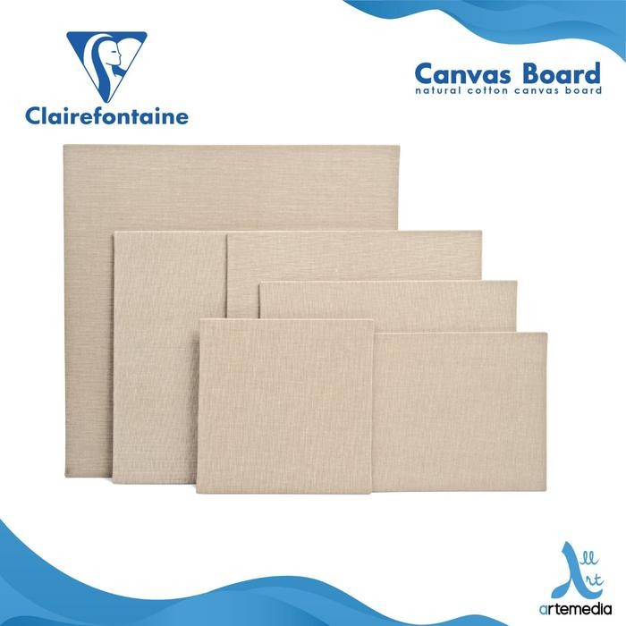 

Promo Kanvas Lukis Clairefontaine Natural Canvas Board Termurah