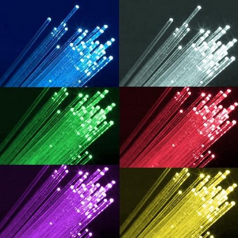 Kabel Fiber Optik Cahaya Langit-Langit Lampu Led Fiber Optic 300 Meter