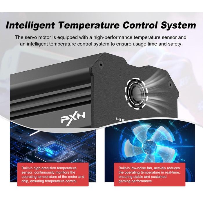 (Expert) PXN V12 Lite Real Servo Direct Drive Force Feedback Steering Wheel