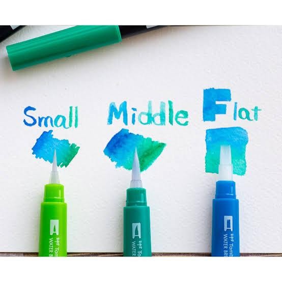 

tombow water brush pen kuas cat air kode 410