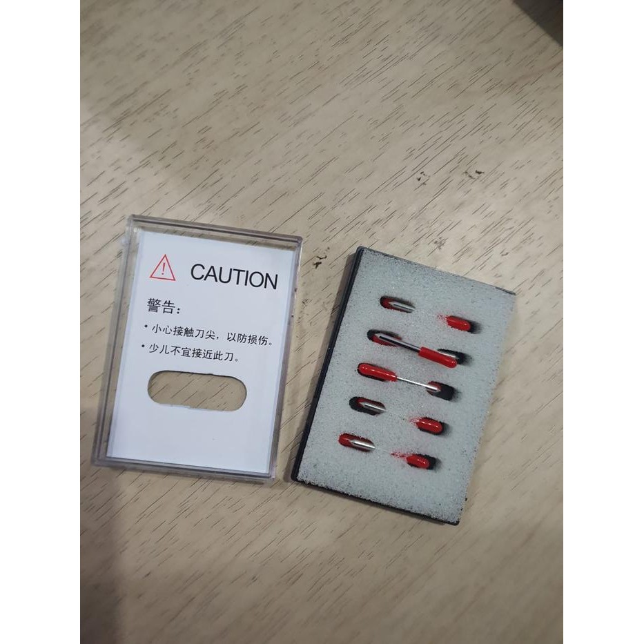 

PISAU MESIN CUTTING JINKA, ROLAND, COPAM, PROCUT, REDSAIL (10PCS) KODE 759