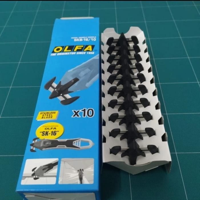 

OLFA SKB-16/10 REFILL CUTTER SPARE BLADES FOR SK-16 KODE 1090