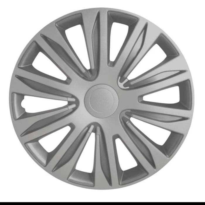Mantab Wheel Dop Cover Velg Mobil Suzuki Futura Ring 13 Dan 14 Inch Silver