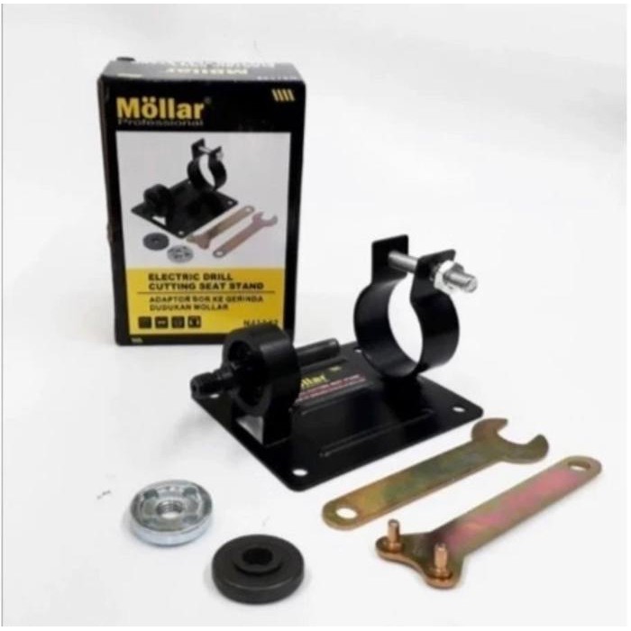 Adaptor Bor Listrik ke Gerinda Duduk MOLLAR 41142 Dudukan Bor Listrik
