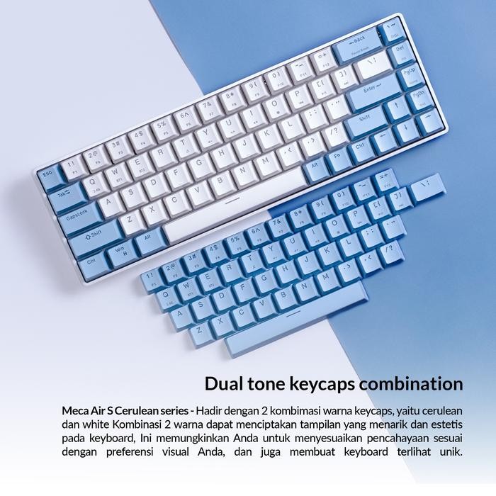 (Expert) KEYBOARD GAMING DIGITAL ALLIANCE MECA AIR S 65% Wireless