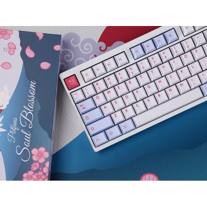 (Expert) PBTFans SOUL BLOSSOM Doubleshot Cherry Profile Keycaps Set - KBDfans