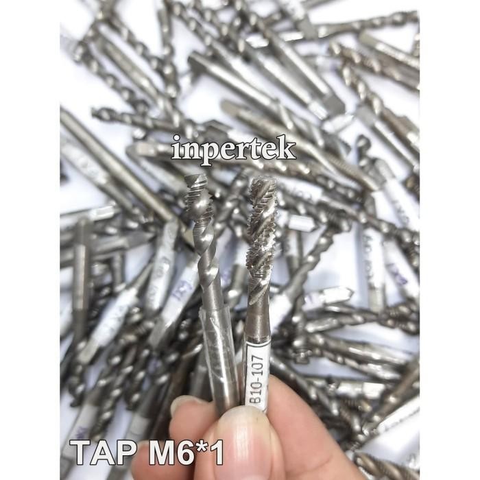 (Expert) Tap 6 Spiral Bekas Tap M6*1 Tap M6 Tap 6 Guhring bukan