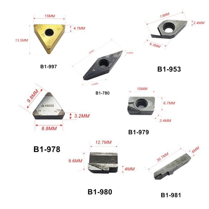 (Expert) Betel Diamond PCD Pahat Bubut Diamond Pahat Bubut Alumunium