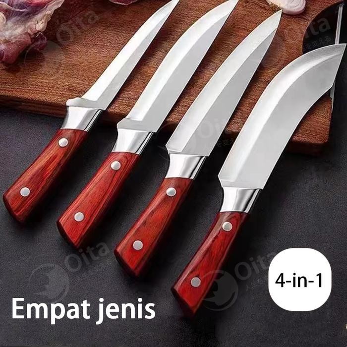 Pisau Chef/Pisau Stainless Serbaguna/Pisau Super Jepang/Pisau Boning Profesional