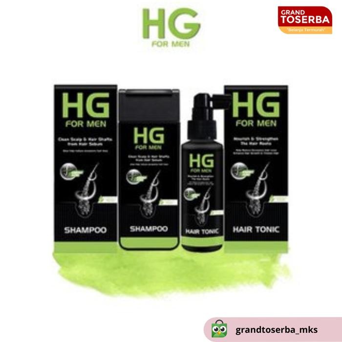 HG Shampo For Men HG Hair Tonic