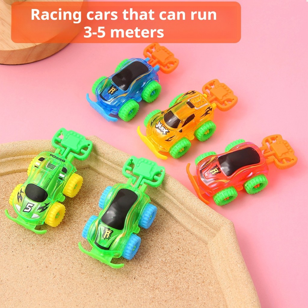 Creative children's launcher, catapult car, sliding toy car, kindergarten competitive toy car