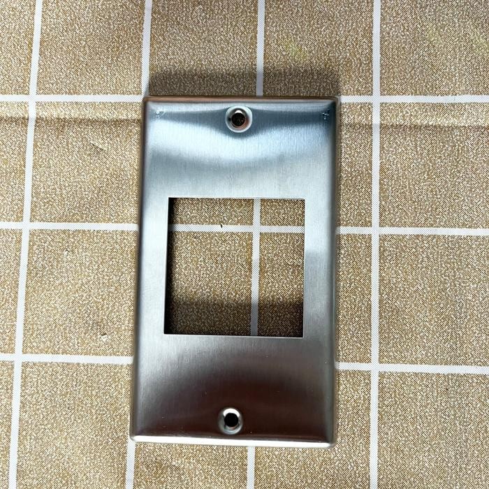 (Expert) Cover Frame Panasonic WZ1761-8 WZ1761 Stainless Steel Stop Kontak Plat