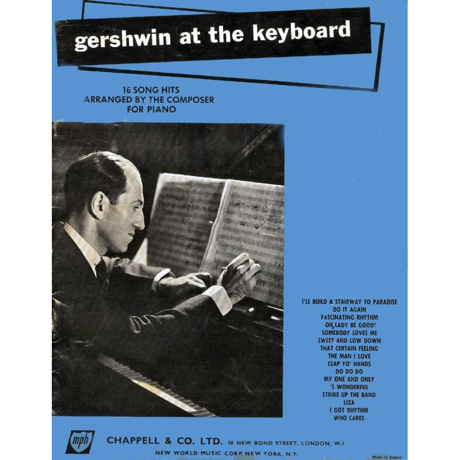 Kesuor- Buku Piano Gershwin at The Keyboard