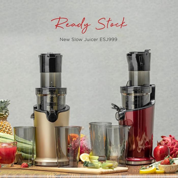 ECOHOME SLOW JUICER ESJ-999 FREE 1 SET SPATULA