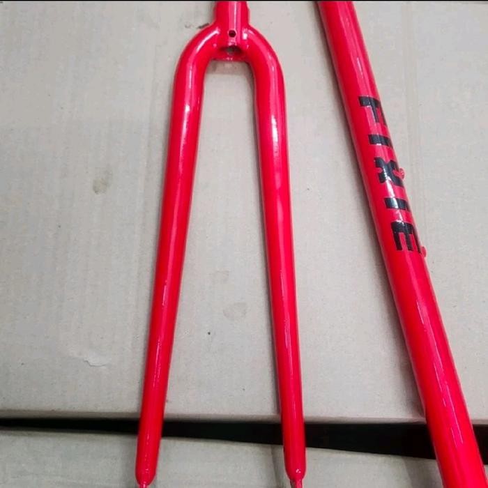 Frame + Fork Fixie Steel 700C United Ukuran 49 Model Classic