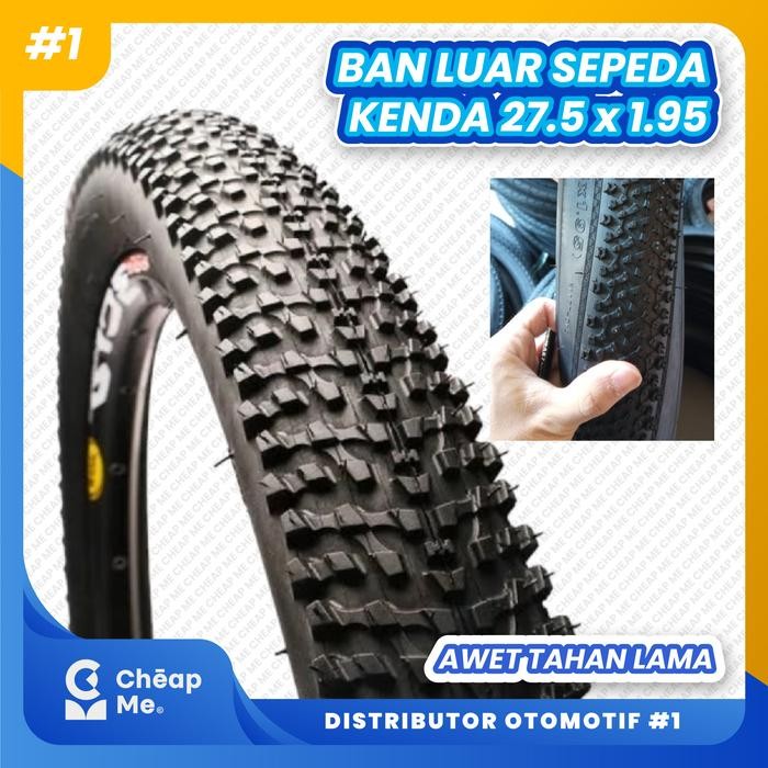 Ban Luar Sepeda Kenda 27.5 X 1.95 Mtb Fs / Ban Luar Kenda 27.5 X 1.95