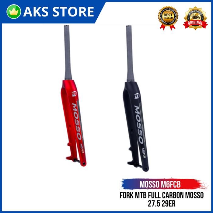 Fork Carbon Sepeda Mtb Roadbike 27.5 29Er Disc Brake Mosso M6 Fcb