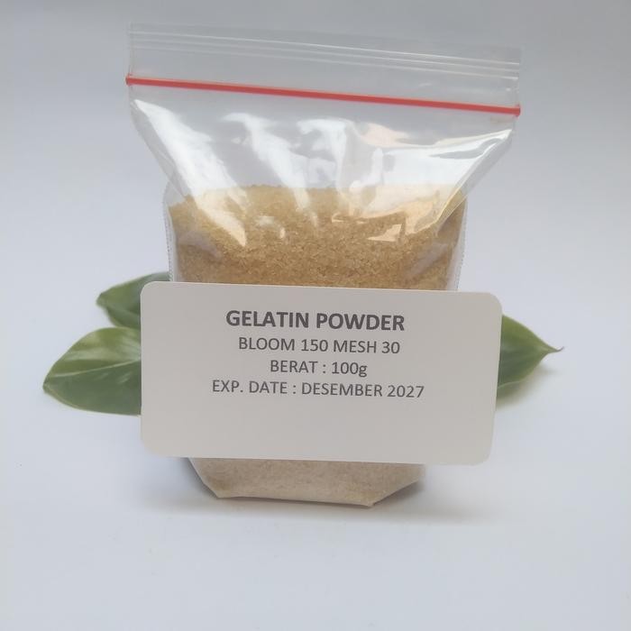

Gelatin Bubuk Sapi Halal MUI 100g Bisa COD