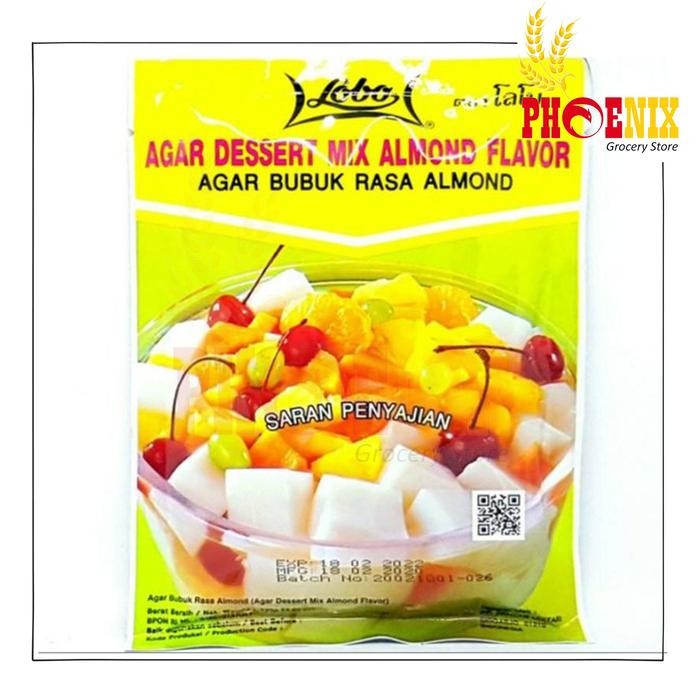 

Lobo Agar Bubuk Rasa Almond Isi 10 Bungkus