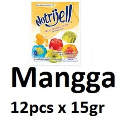 

Nutrijell Mangga 15gr pak isi 12pcs