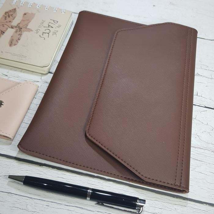 

Ready- Map A5 Bahan Kulit Sintetis - Document Keeper - Map Folder Organizer