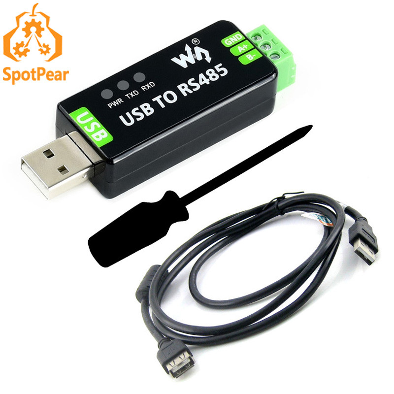 Waveshare Industrial USB TO RS485 Serial Port Converter Waveshare USB to RS485 Communication Module