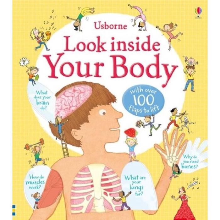 [Pustaka Baru] SEGEL Usborne Look Inside Your Body / Look Inside Your Body